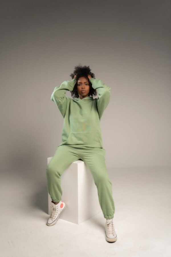 Basic Green Hoodie - Image 2