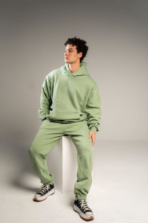 Basic Green Hoodie - Image 2