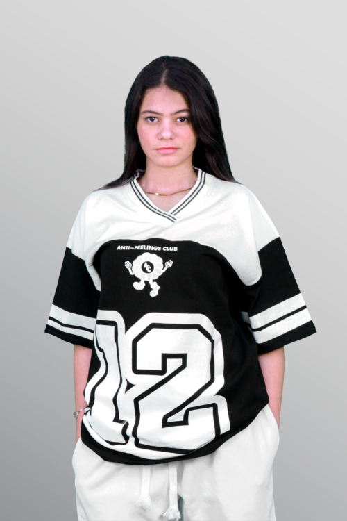 AFC JERESRY – Black / White (Oversized)