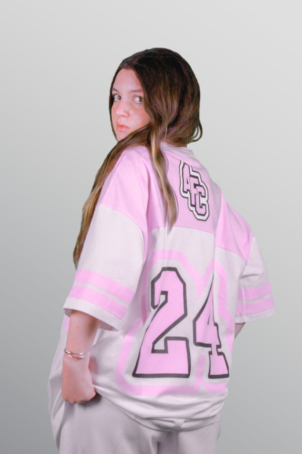 AFC JERESRY - White / Pink (Oversized) - Image 2