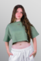 Basic - Crop-Top Green (Shirt)