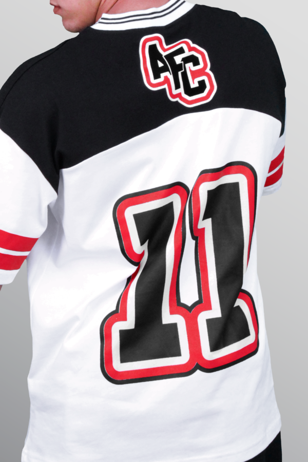 AFC JERESRY - White / Red (Oversized) - Image 2